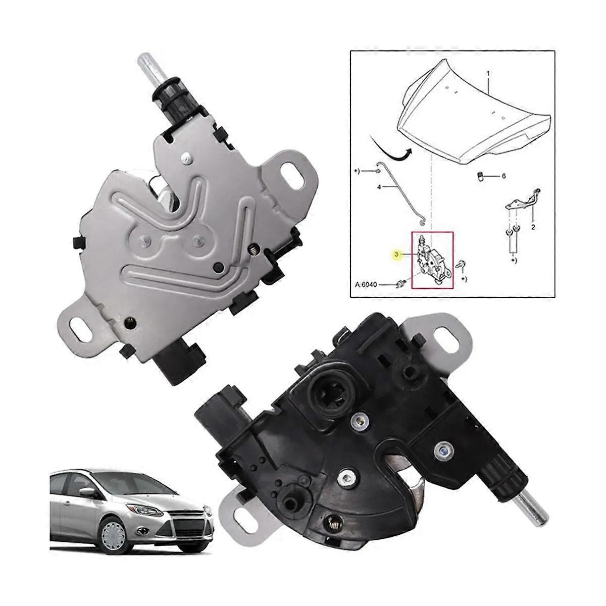Engine Bonnet Hood Lock for Focus MK2 C-Max Kuga Focus C-Max Head Cover Lock Machine 3M5116700AC 3M5116700BC