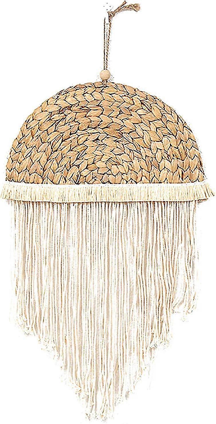 HandmadeBohoTasselTapestryforWeddingBackdropWallDecor