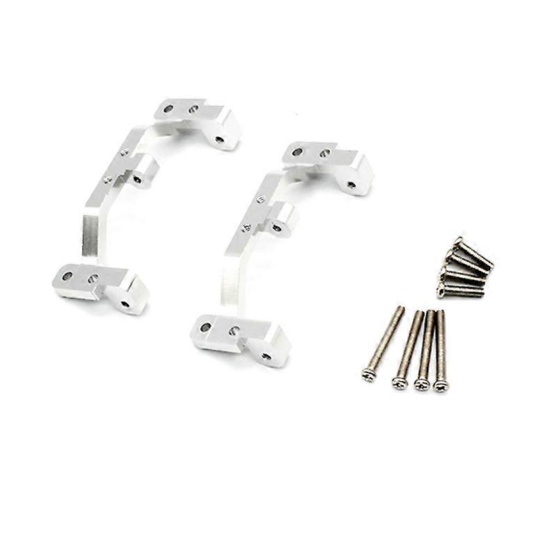 Metall-Zugstangen-Basishalterung für MN D90 D91 D99S MN90 MN99S 1/12 RC-Auto-Upgrade-Teile, Silber