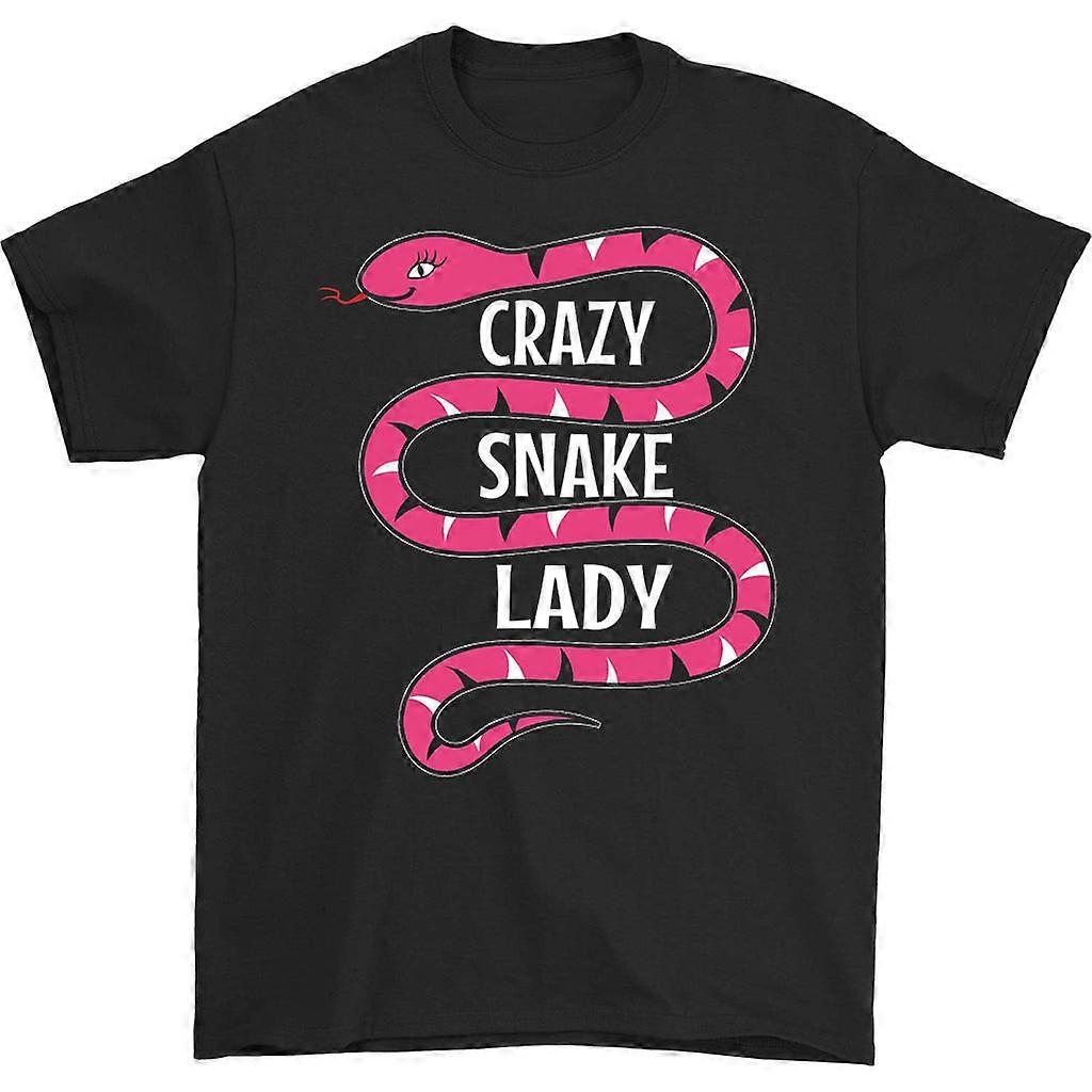 Crazy Snake Lady 90s T-shirt