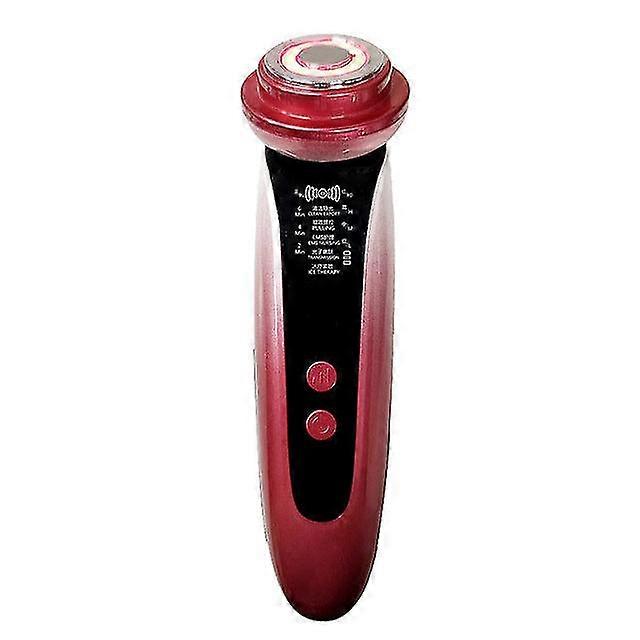 Rf radio frequency introduction instrument color cight ems micro-current facial massager firming ice radio frequency instrument