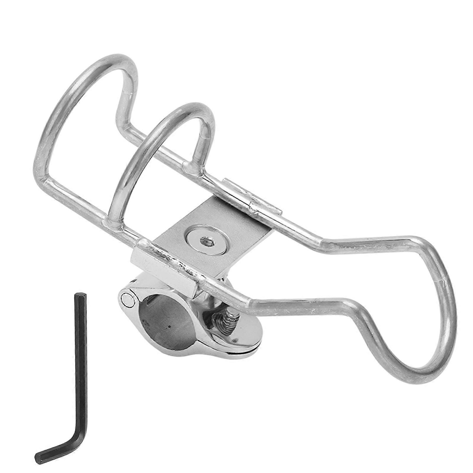 حامل صنارة الصيد البحرية الصف 316 الفولاذ المقاوم للصدأ السكك الحديدية جبل الصيد القطب المقبس قوس لليخوت أنبوبية 25 مم