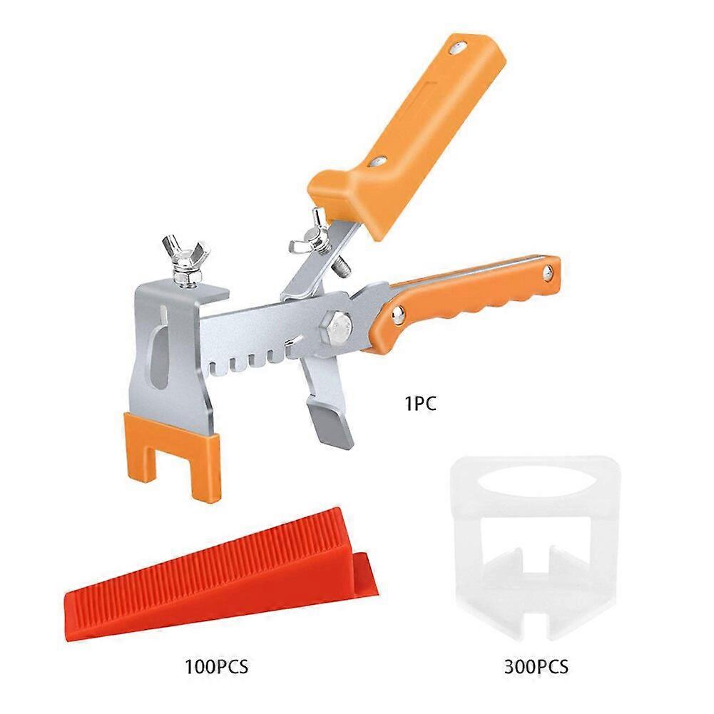 100pcs Kits Floor Wall Architecture Wedges Spacers Clips Push Plier Installation Tool Worker Tile Leveling System Universal