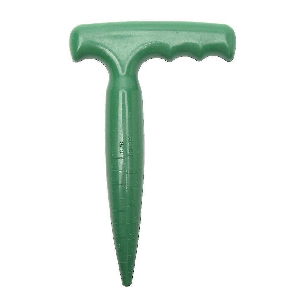 Home Planting Tools Seedling Practical Solid Transplanting Garden Grip Green Portable Dibber Plastic Durable Widger
