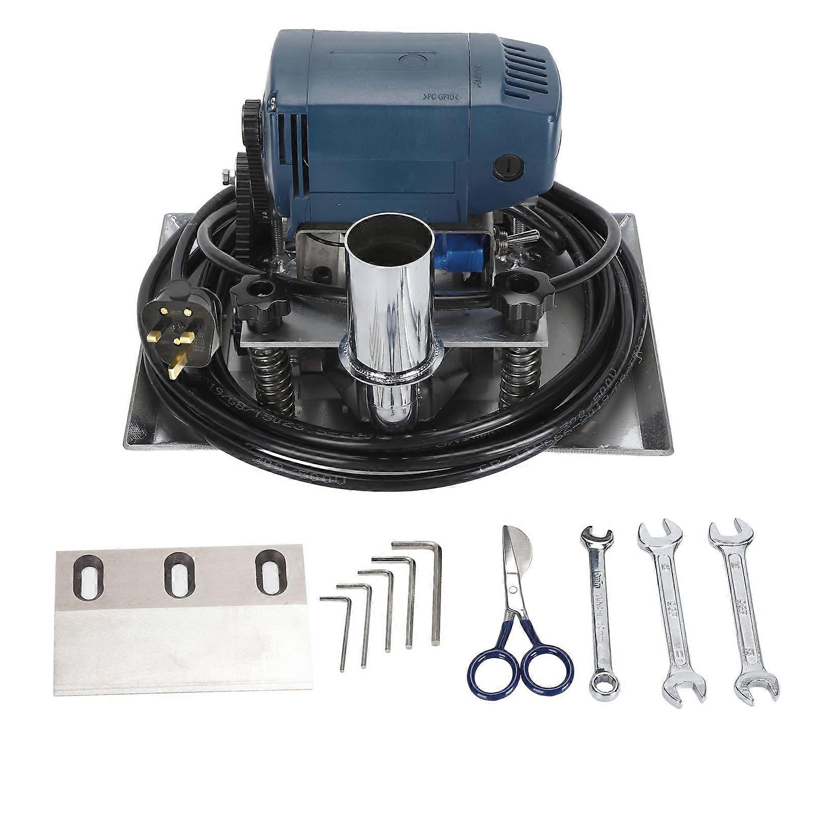 Flat Carpet Shearing Machine Adjustable Depth Flexible Professional Compact Flat Carpet Trimmer with 3inch Blade UK Plug 220V