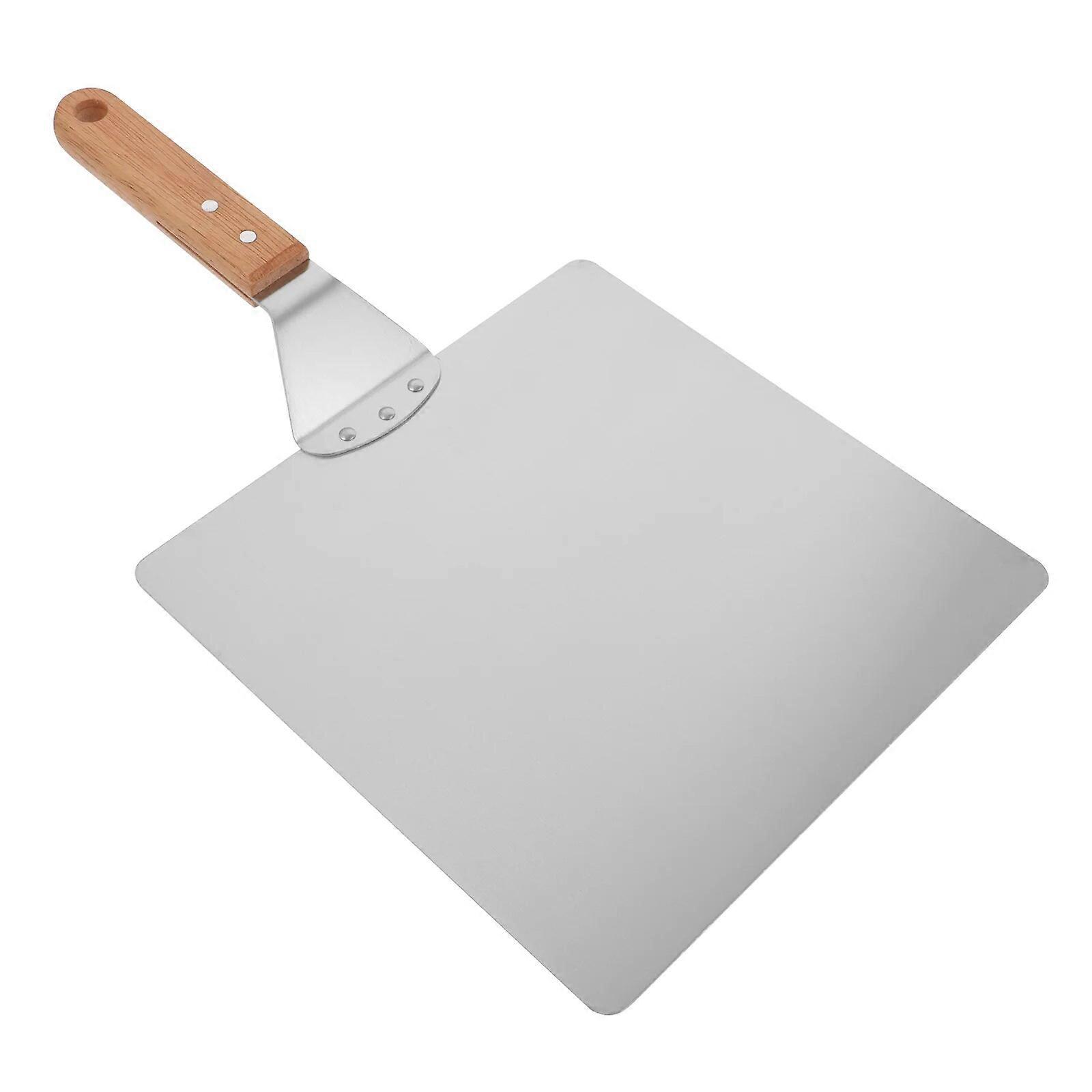 Spatola per pizza in acciaio inossidabile, utensile da cucina resistente, paletta gadget
