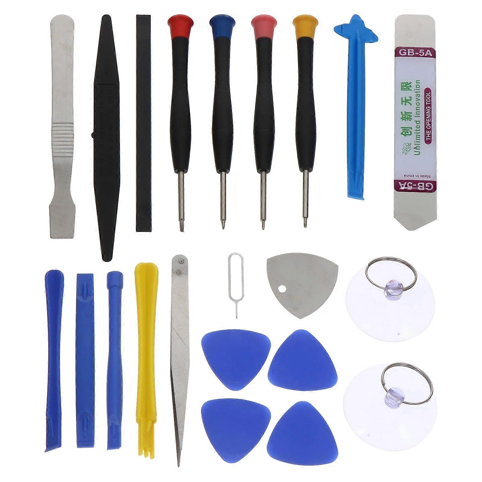 22 In 1 Mobile Phone Screen Repair Tools Set Screwdriver Spudger Pry Opening Tool For Laptop Computer Screen Disassemble Tools