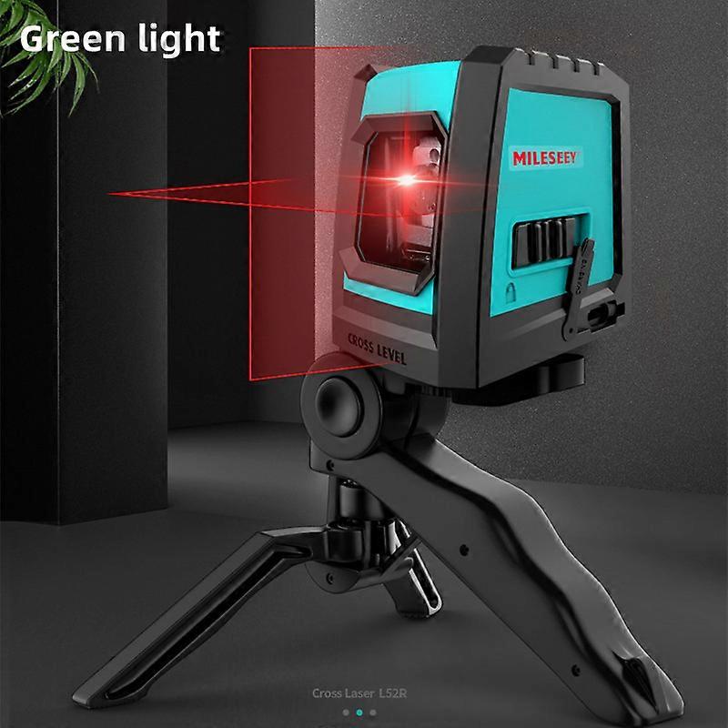 Regola dell'attaccatura dei capelli ad alta precisione Mini luce verde a infrarossi a due linee Laser a linee incrociate piccola luce verde portatile
