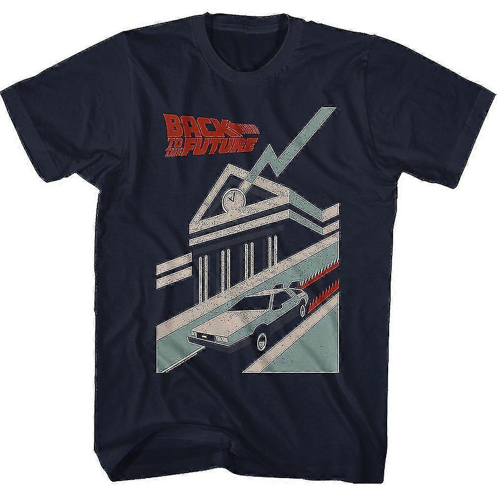 Grafikus poszter Vissza a jövőbe póló