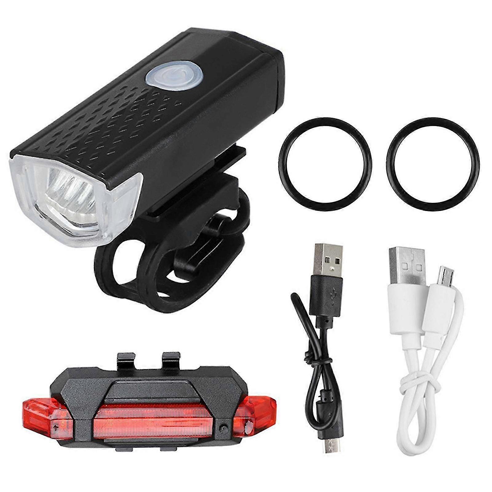 Front Light, Back Light,2 Pcs Usb Cable,2 Pcs O Rings