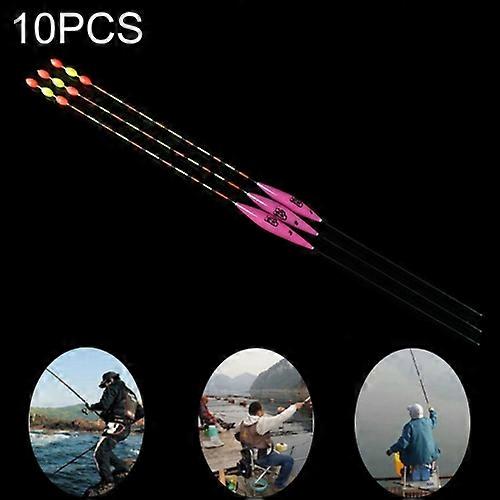 10 PCS Caça Peixe Recarga Impressionante Cauda 1 # Pesca Float Nano Floater Bobber
