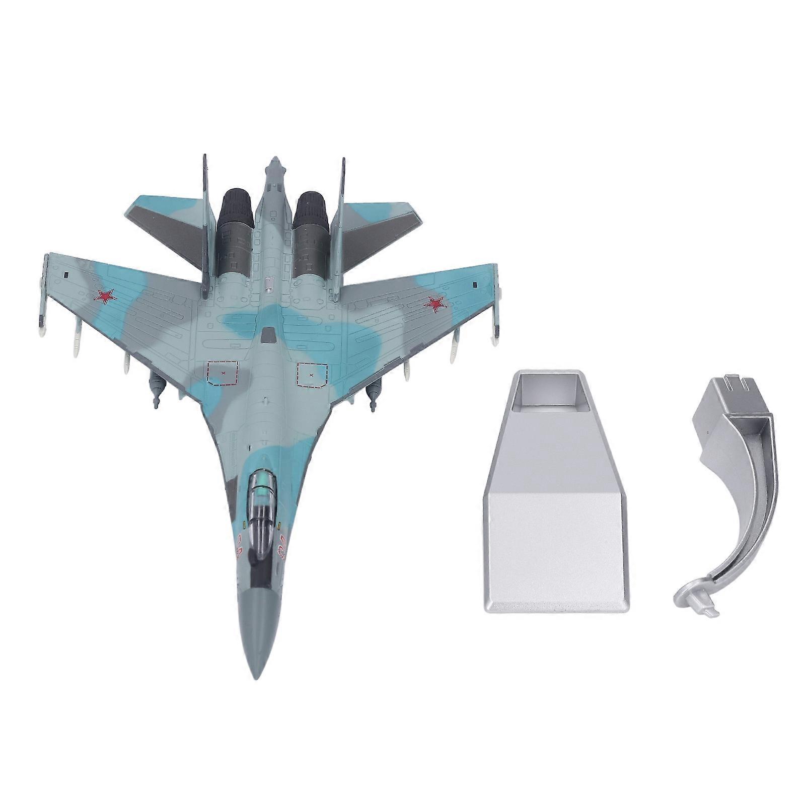 1:100 Aircraft Model Alloy Simulated Diecast Airplane Model Decoration with Stand for Home Store