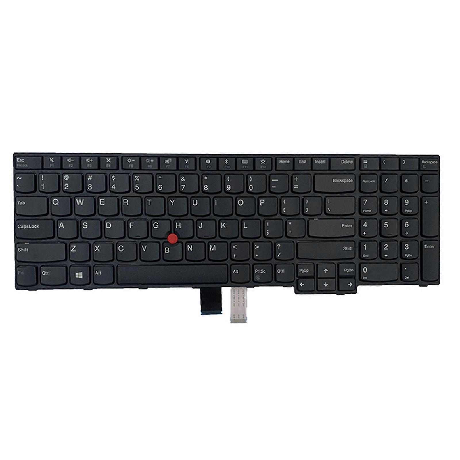 US Layout Replacement Keyboard Without Backlit for LenovoThinkpad E570 E575