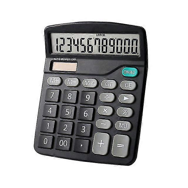 12 Digits Electronic Calculator Large Screen Desktop Calculators