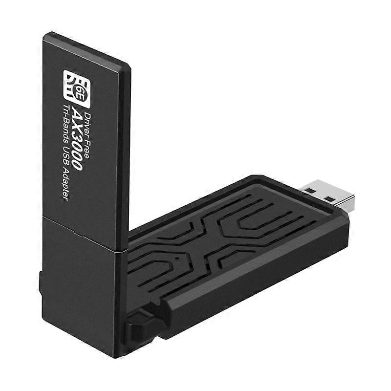 3000 Mbit/s USB-Netzwerkkarte mit AX3000 RTL8832CU Chipsatz Hochgeschwindigkeitssender