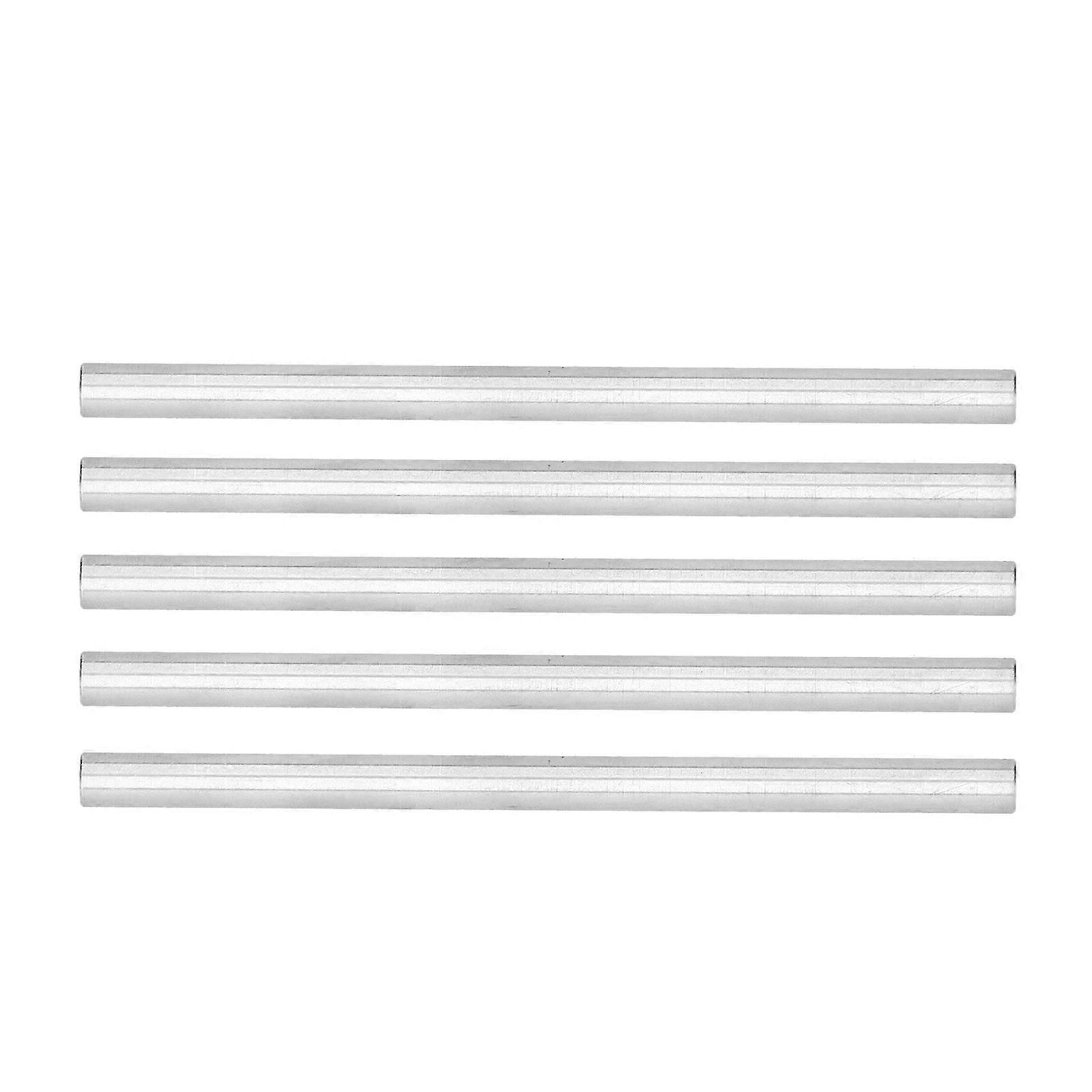 5件不锈钢棒圆形直轴杆6mm配件套装机器人玩具DIY4100-0006-0100
