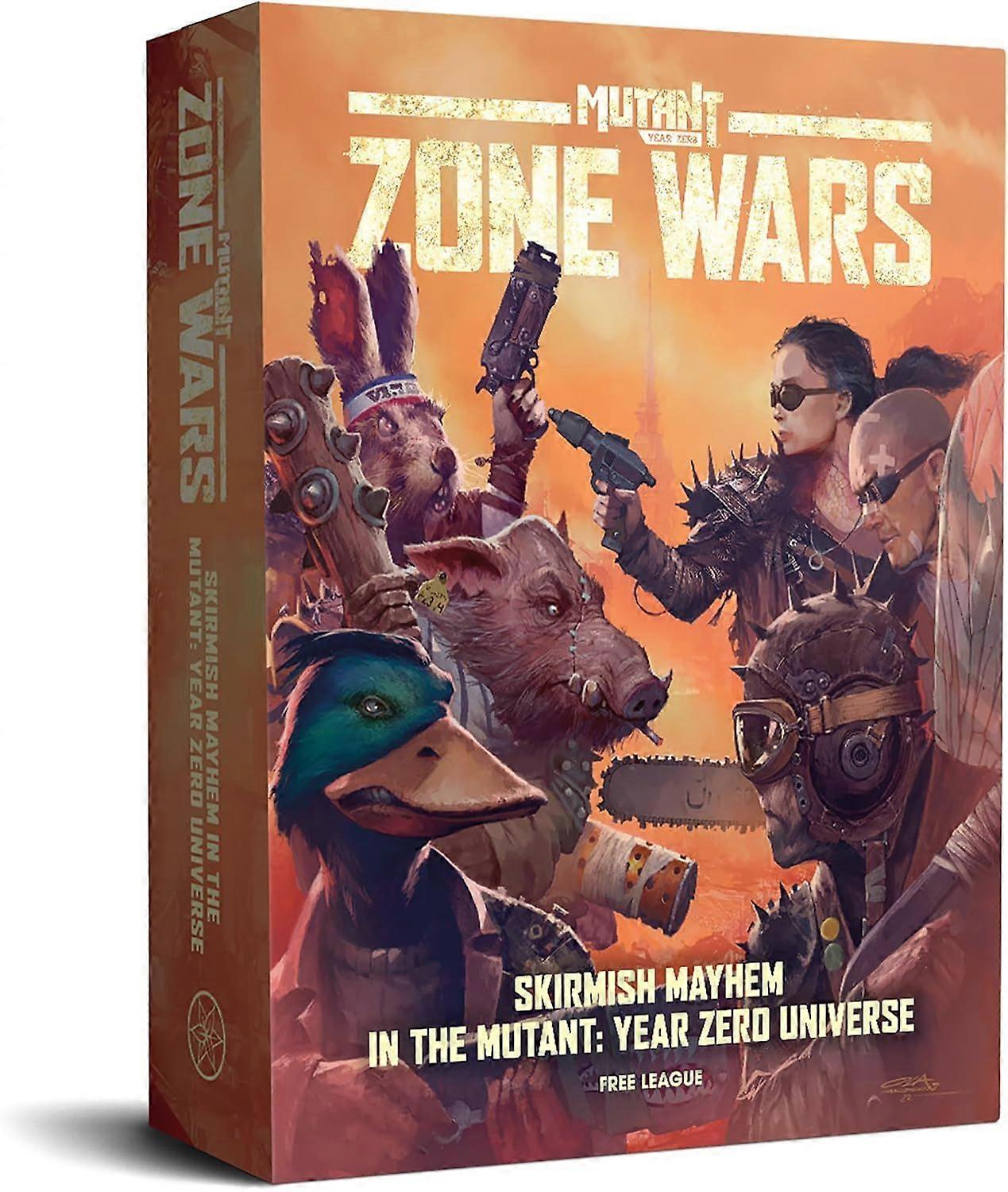 Mutant Year Zero Zone Wars Core Set Miniature Game