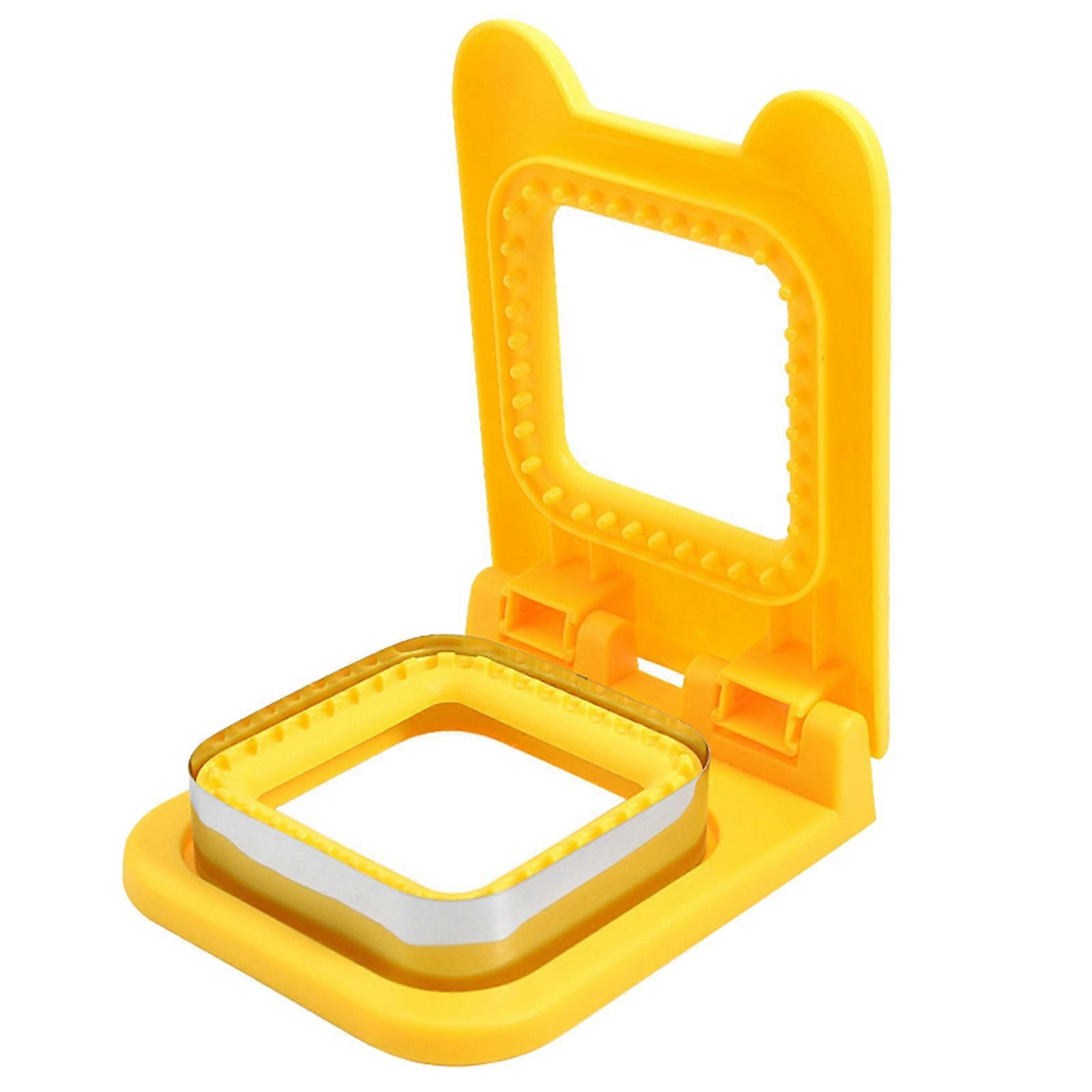 Sandwich Cutter Sandwich Bread Mould DIY Food Grade Stainless Filling Sandwich Seal Machine Mold Baking Tool KAESI
