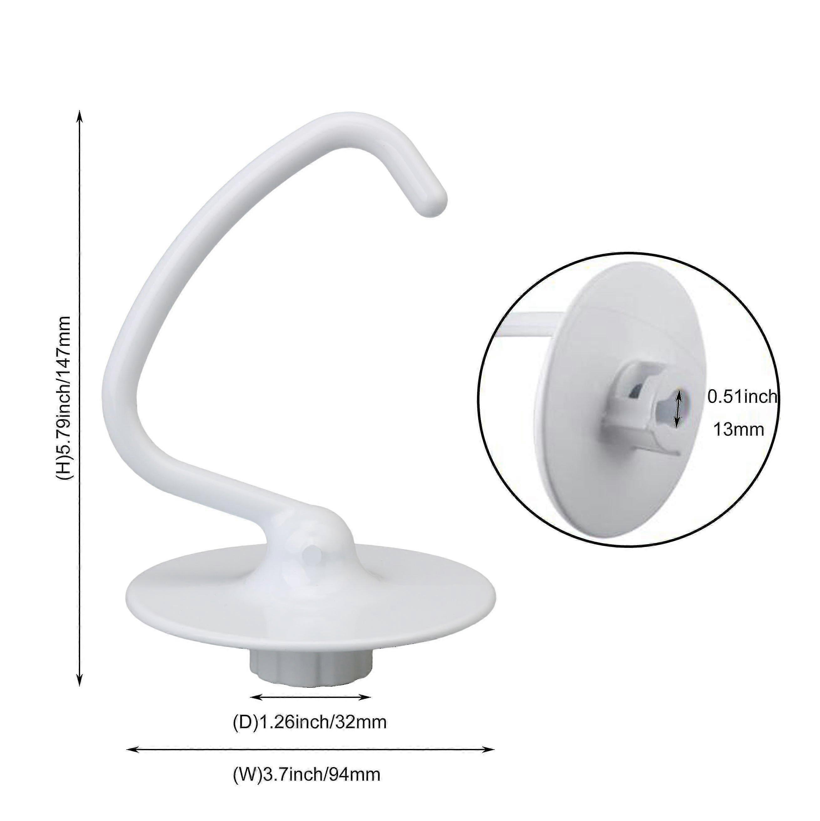 C Dough Hook Replacement For Kitchenaid Mixer K45dh Dough Attachment