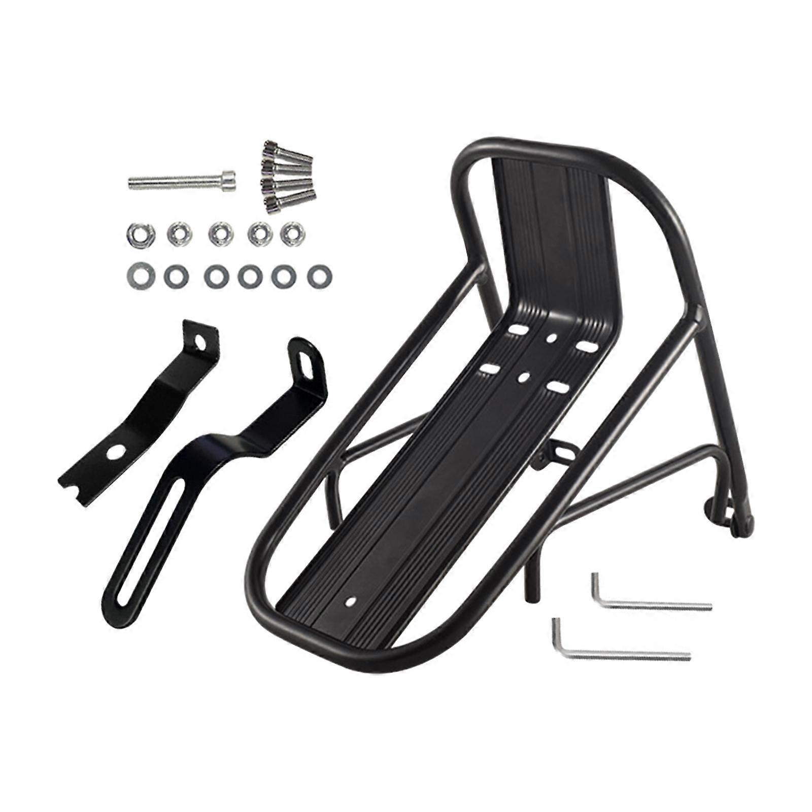 Bisiklet Ön Raf Kargo Pannier Alışveriş Sürme için Bisiklet Ön Raf Taşıyıcı