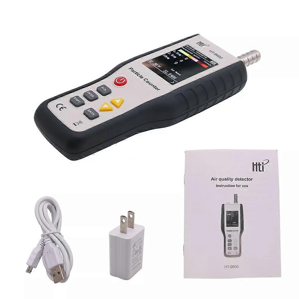 PM2.5 Detektor Monitor kvality vzduchu Analyzátor plynu Měřič vzorkování prachu HT9600