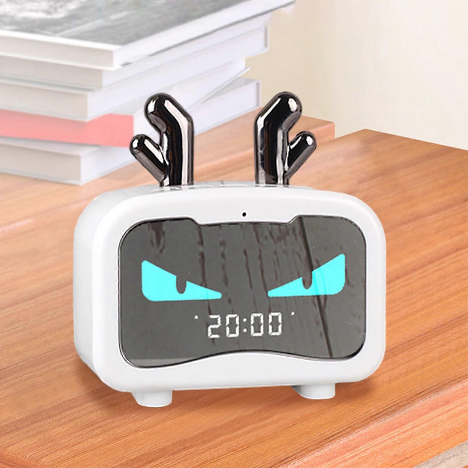 New Private Model M1 Clock Bluetooth Speaker Mirror Creative Portable Alarm Clock Mini Mini Sound Gift