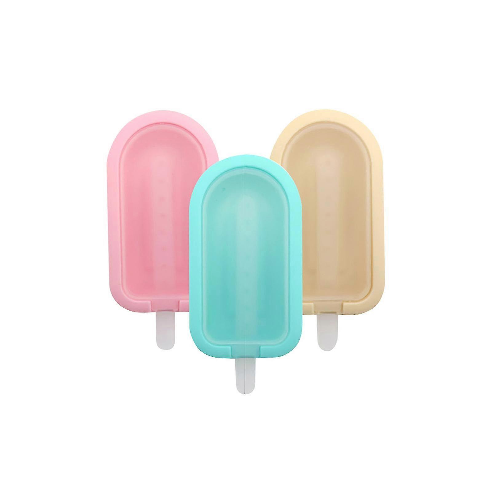 Silicone Ice Cream Mold Ice Lolly Molds Ice With Sticks Tray Ice Froze