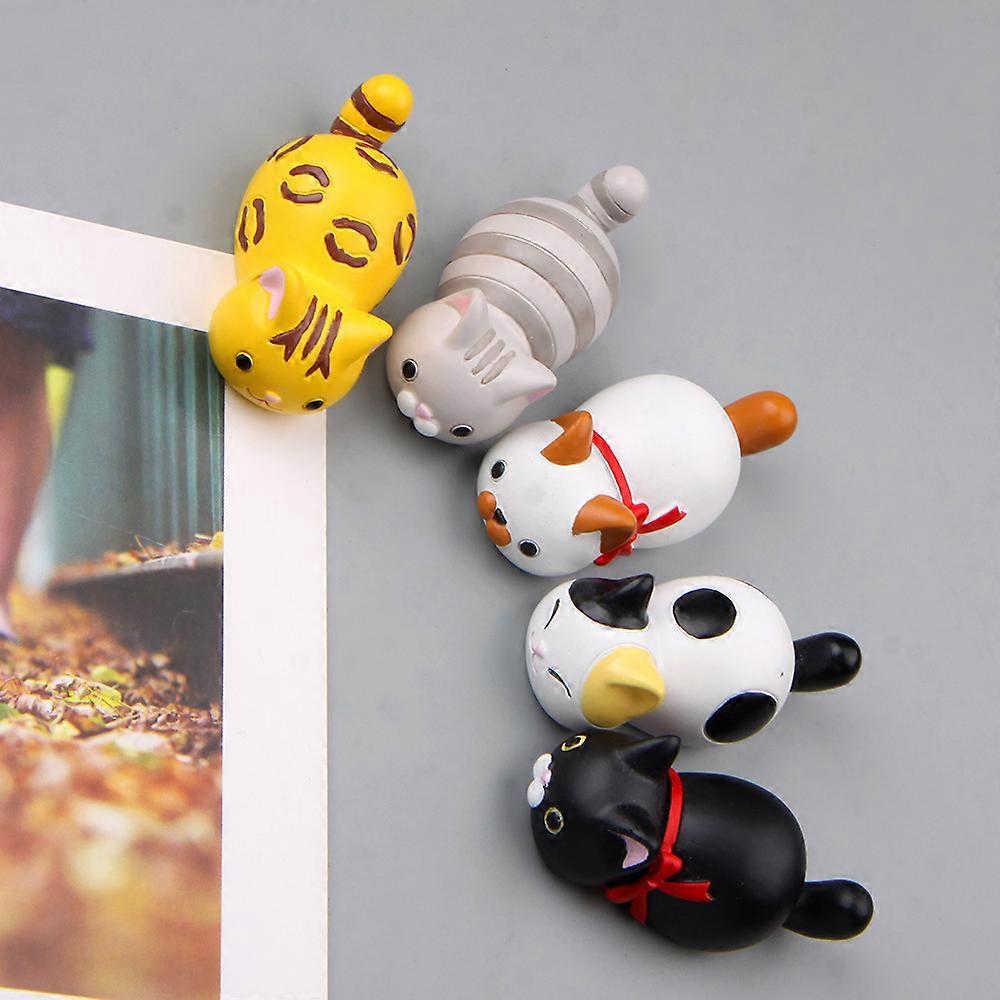 Naughty cat Refrigerator Sticker5 Pcs
