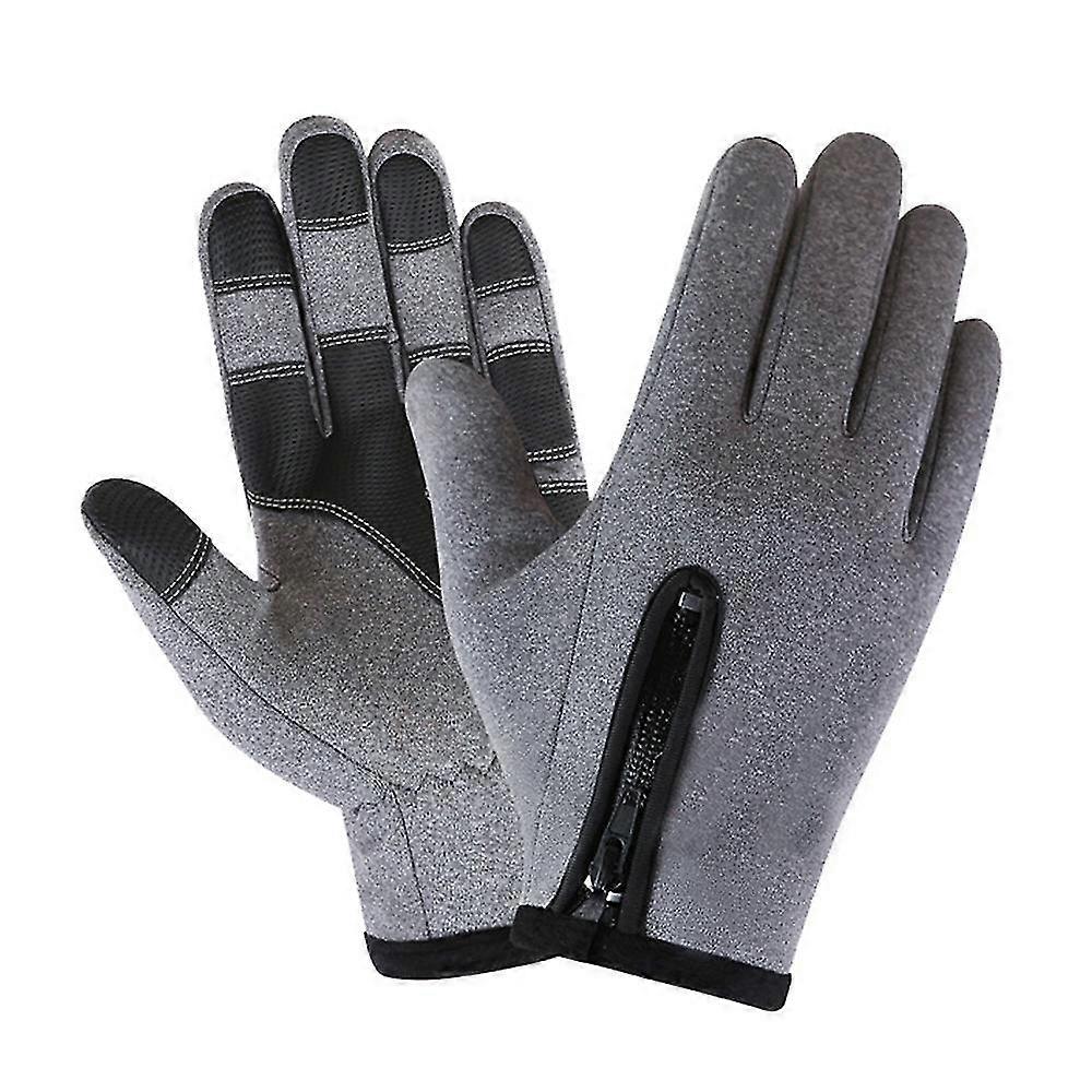 Waterproof Winter Gloves Warm Windproof Fingers Touch Screen Gloves For Men Skiing