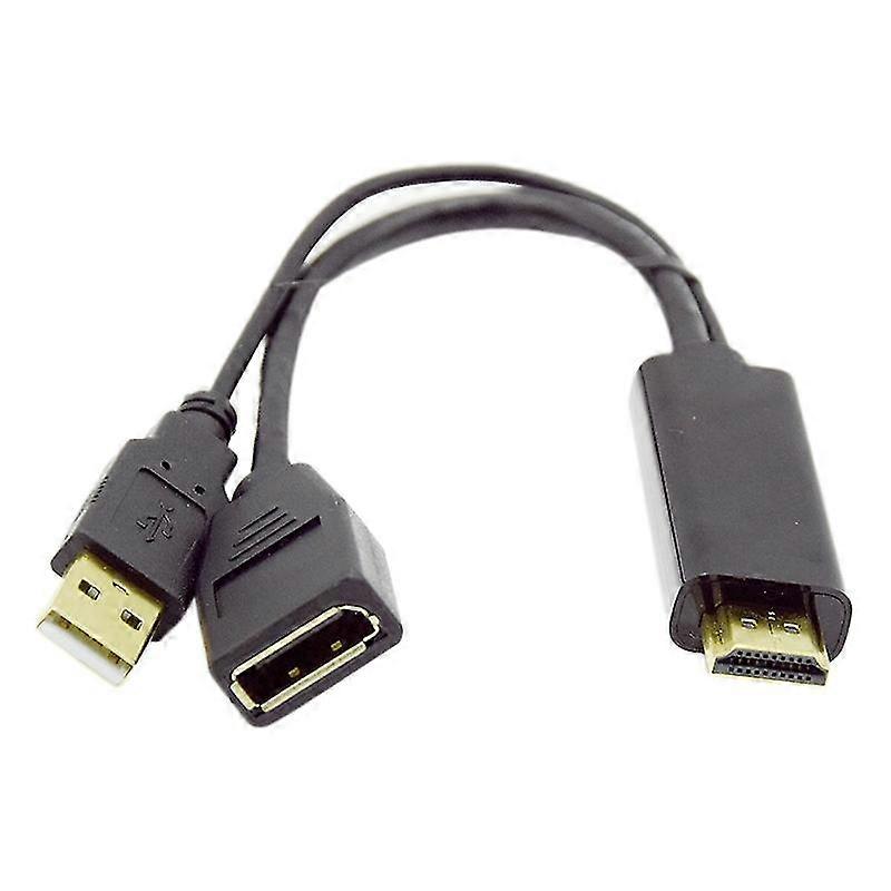 HDMI إلى ديسبلايبورت محول Dp أنثى 4K HD عرض HDMI إلى كابل تحويل Dp