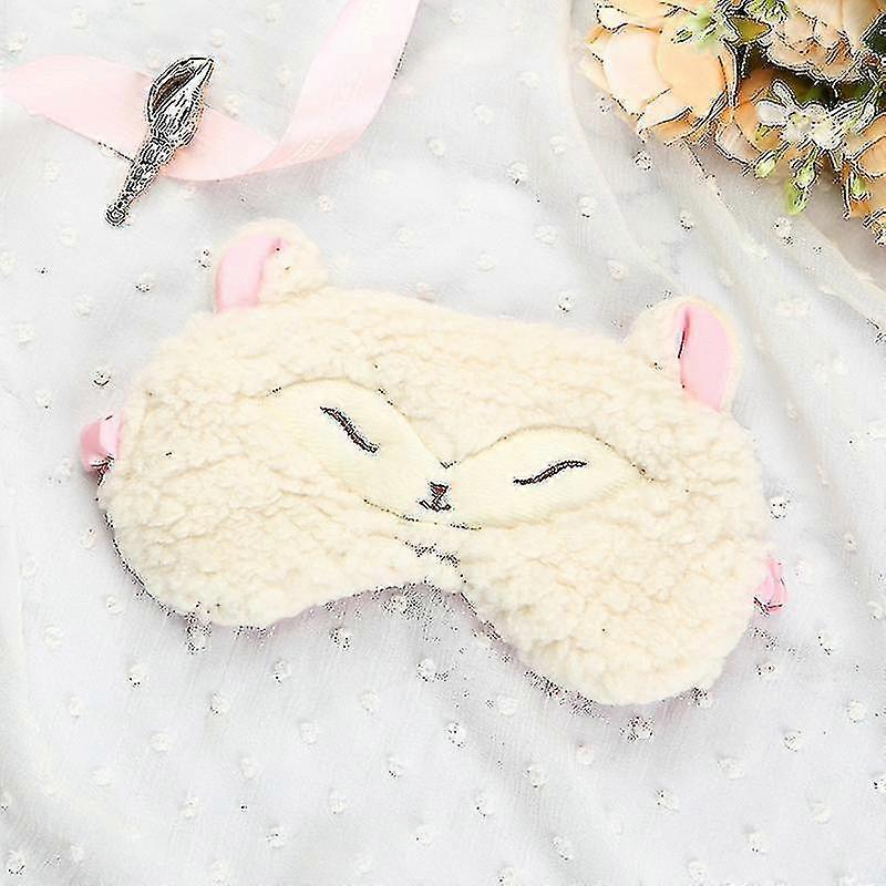 Plush Eyeshade Sleep Mask Eye Mask Sheep Shapea