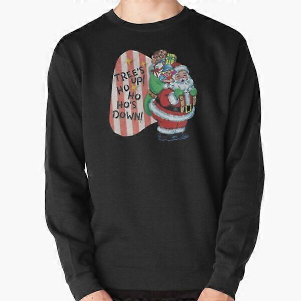 TREE'S UP HO HO'S DOWN Sweat Pullover-JG4969