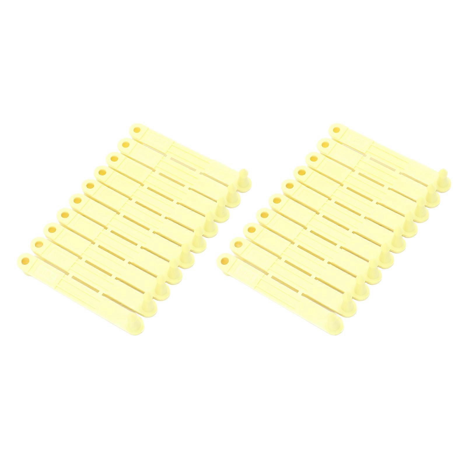 Livestock Ear Tag 20PCS for Cattle Sheep Pig Vibrant Color Easy Identification