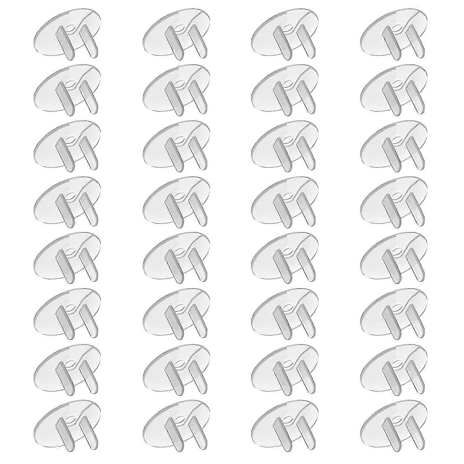 Outlet Plug Covers - 24 Pack Safety Electrical Plug Protectors by