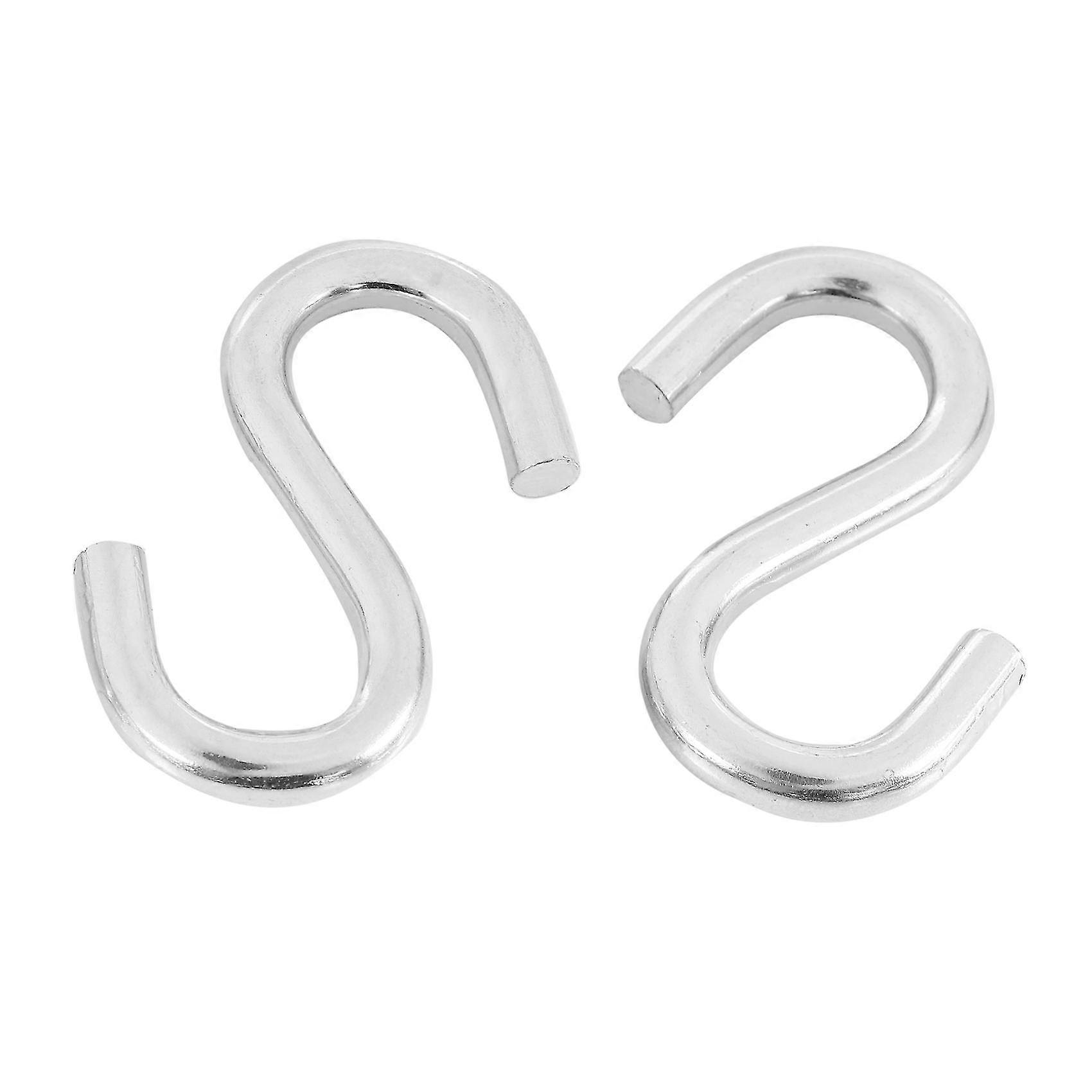 2er-Pack Heavy Duty S Shaped Haken Hängematte S Haken Utility Haken, 3 Zoll lang
