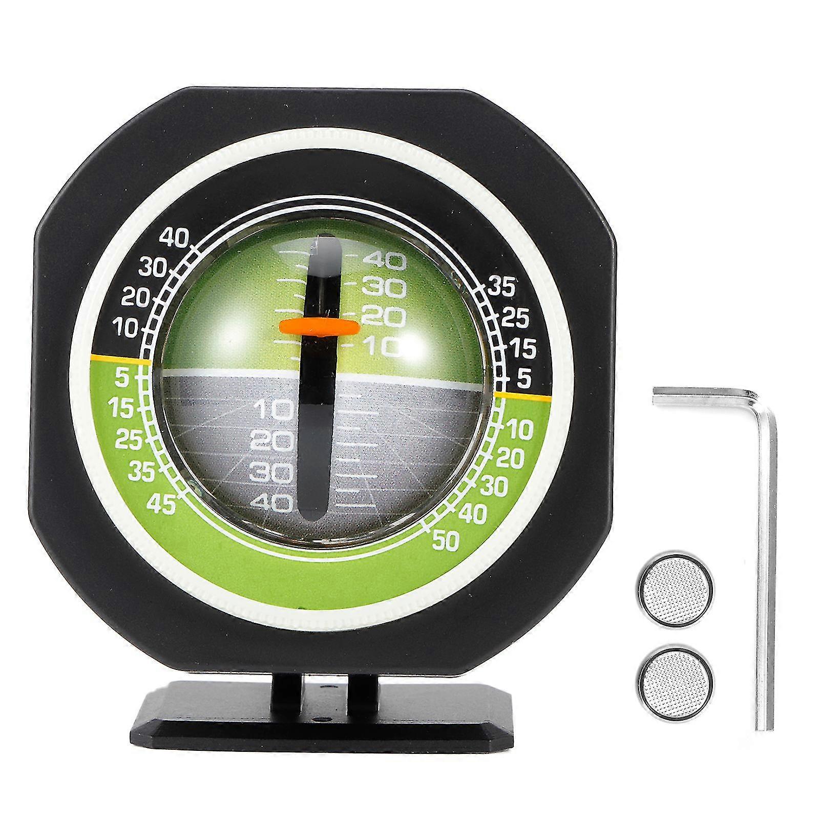 LED Car Inclinometer Slope Gauge Meter with High Accuracy and Adjustable Angle