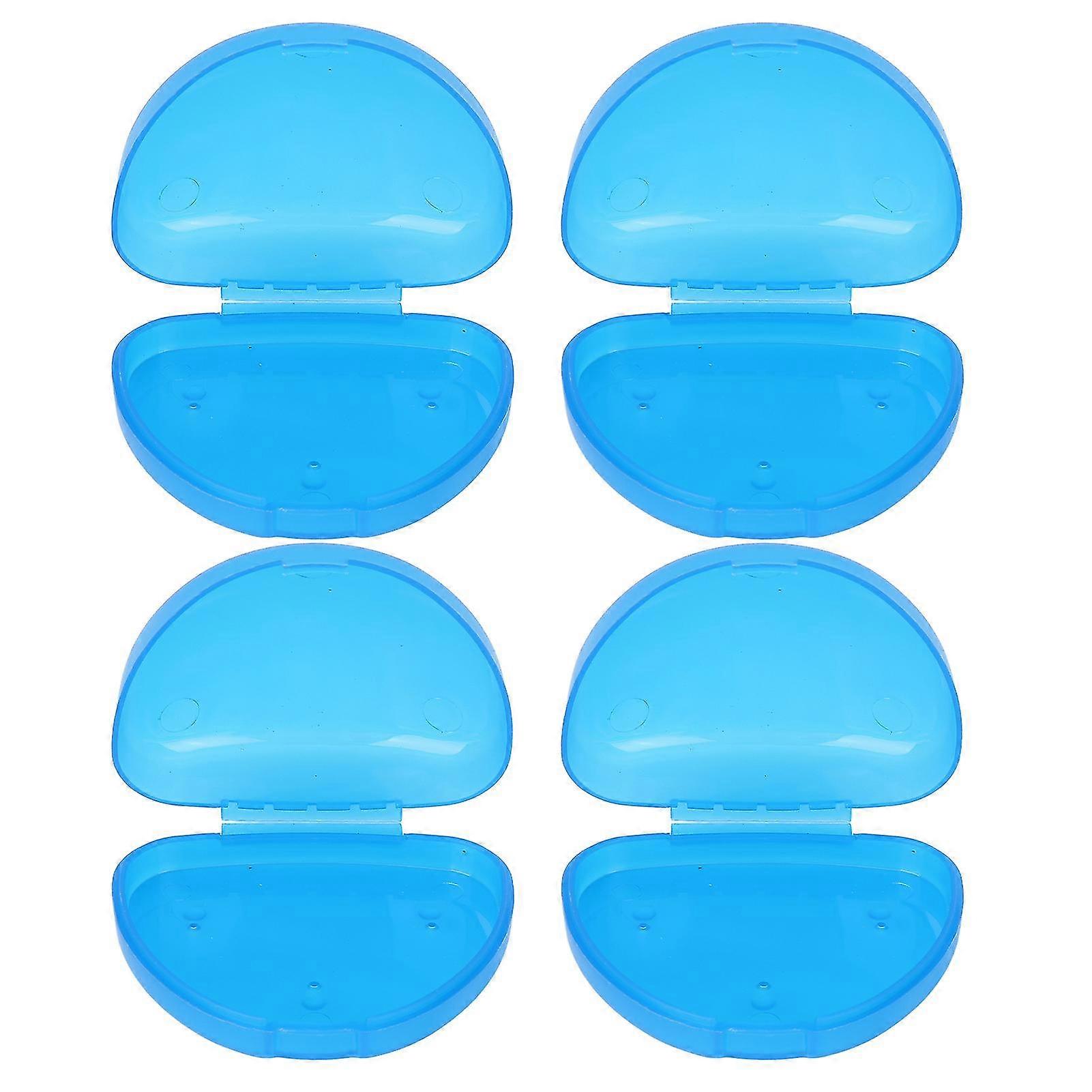 Mouthguard Storage Box Portable Holder for Dentures and Orthodontic Appliances
