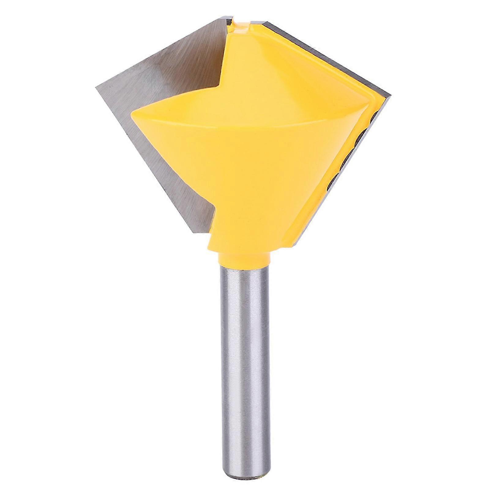 Bird Mouth Router Bit 8mm Shank for Woodworking Milling Cutter with 12 Sides