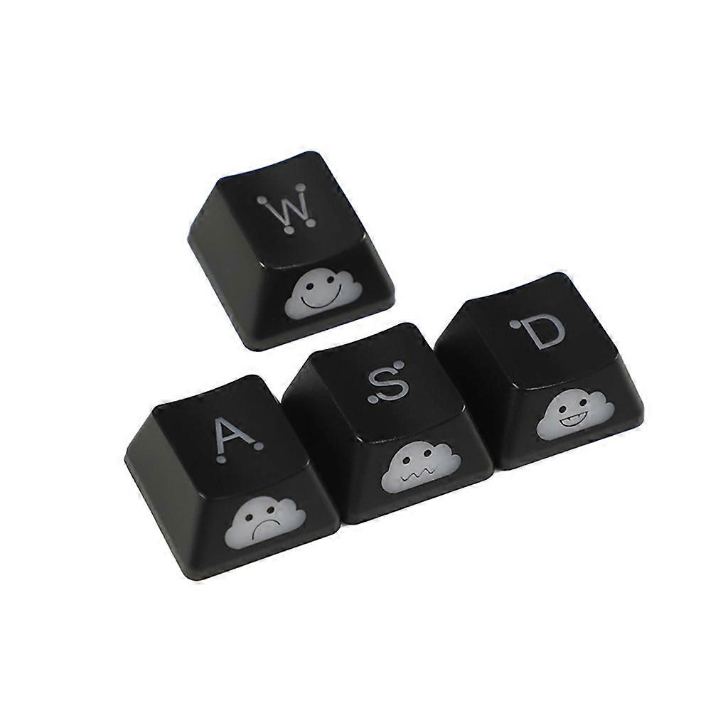 Durable PBT Keycaps Backlit Translucent Keycaps for Mechanical Keyboard