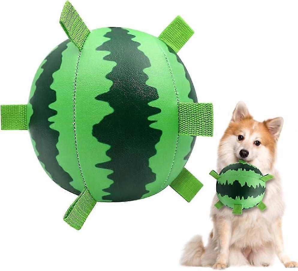 Dog Soccer Balls Toys, Outdoor Interactive Dog Toys for Tug of War, Dog Water Toy, Durable Dog Ball for Small and Medium Dogs