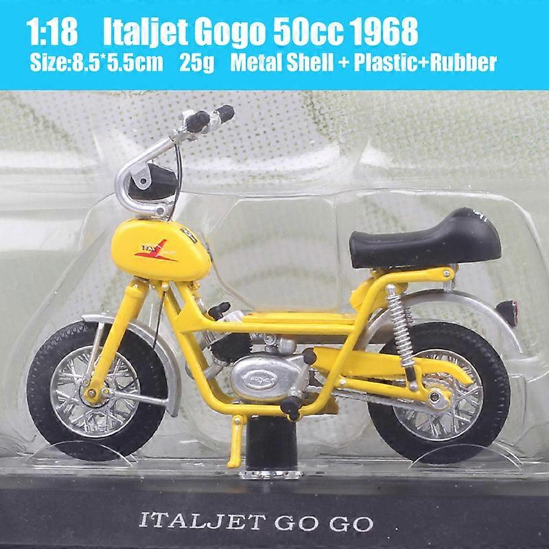 1/18スケール アトラス ピアッジョ チャオ イタリア トリコローレ グリッロ ブラボー ボス SI 50cc モペット オートバイ ダイキャスト & おもちゃ 車両 モデル 自転車