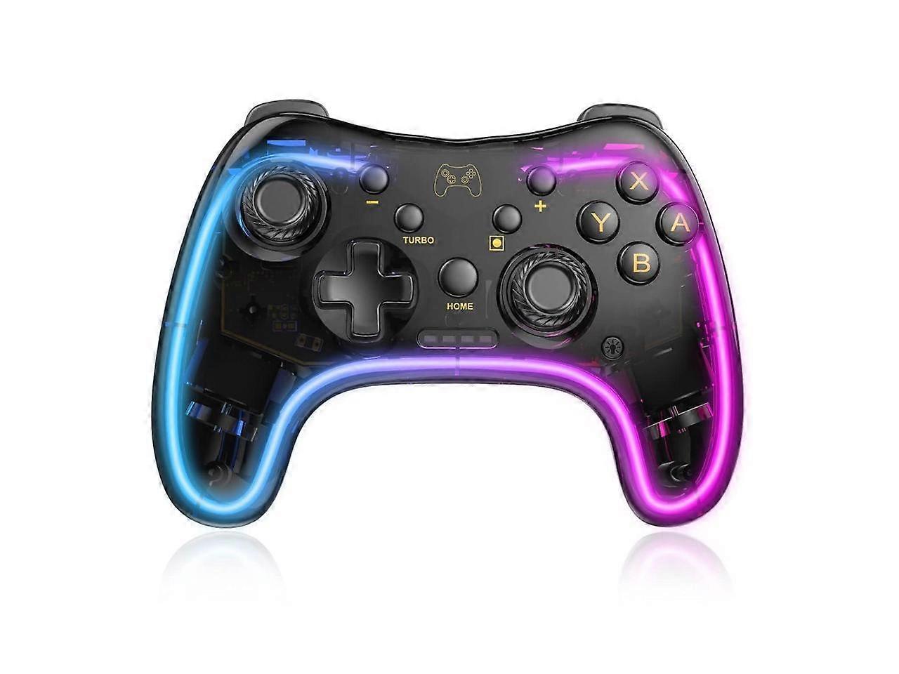 Switch Controller,Wireless Switch Pro Controller Compatible with Switch/Switch lite/Switch OLED,Pro Controller Switch Support Turbo,Wake-up Function a