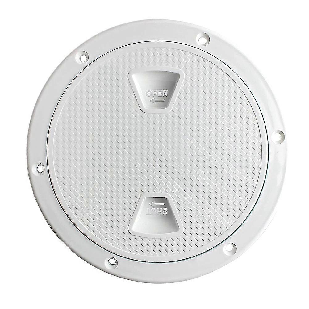 Circular Non Inspection Hatch-Boat Hatch Deck Plate with Detachable Cover for RV Marine Boat Kayaks