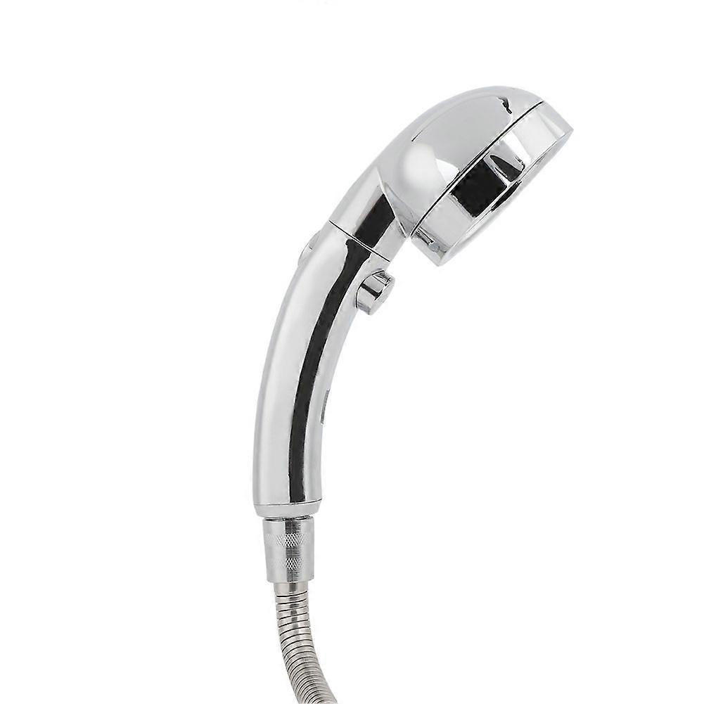 3 Modes Adjustable ABS Shower Head with 1.5m Stainless Steel Pipe