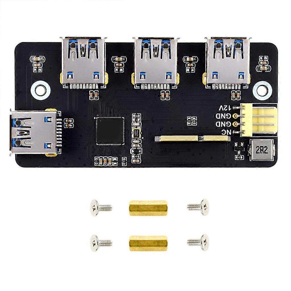 USB 3.2 Adapter for Raspberry Pi Compute Module 4 IO Board Board Design for CM4