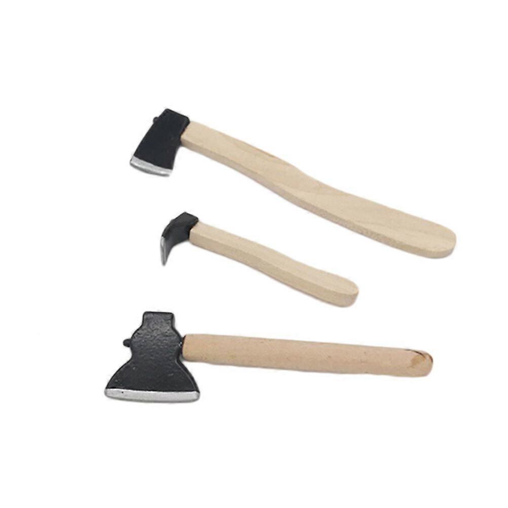 Furniture Scenes Display Axe Farm Road Tools Minihouse Miniature Ornaments Axe