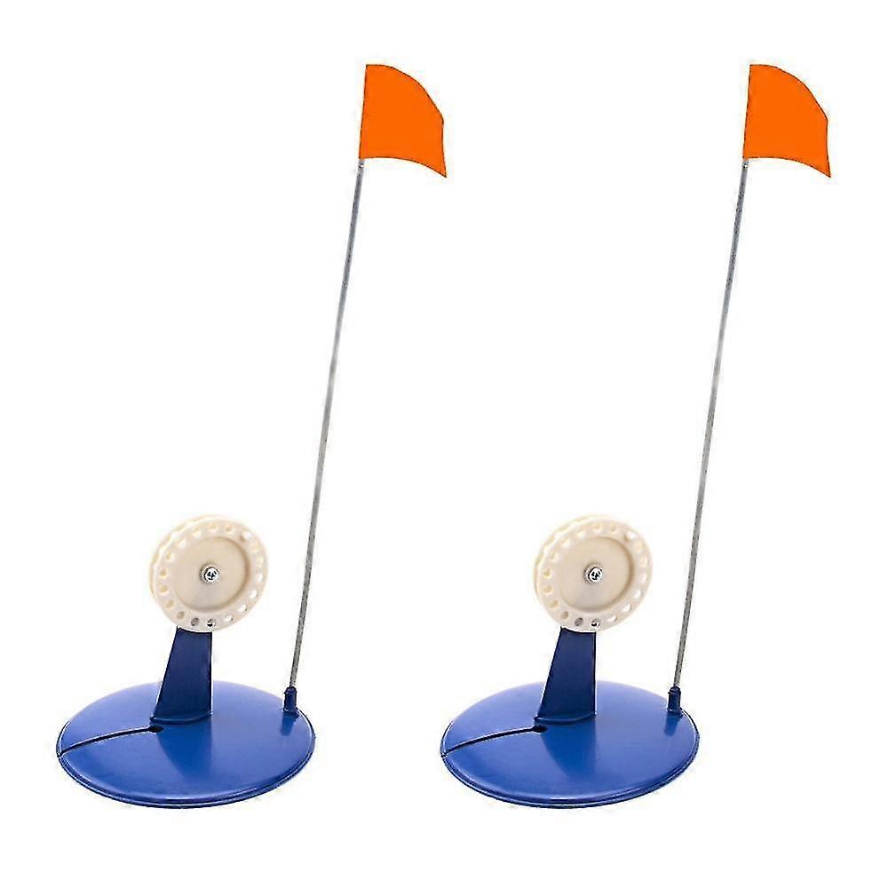 2pcs الجليد الصيد رود تلميح متابعة النايلون القطب تغطية كاياك D
