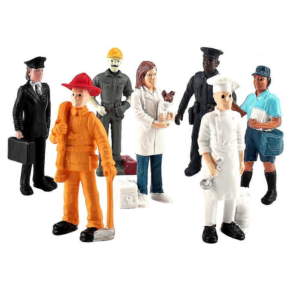1 Set Simulated People Figurines Sand Table Figurines Mini Character Models