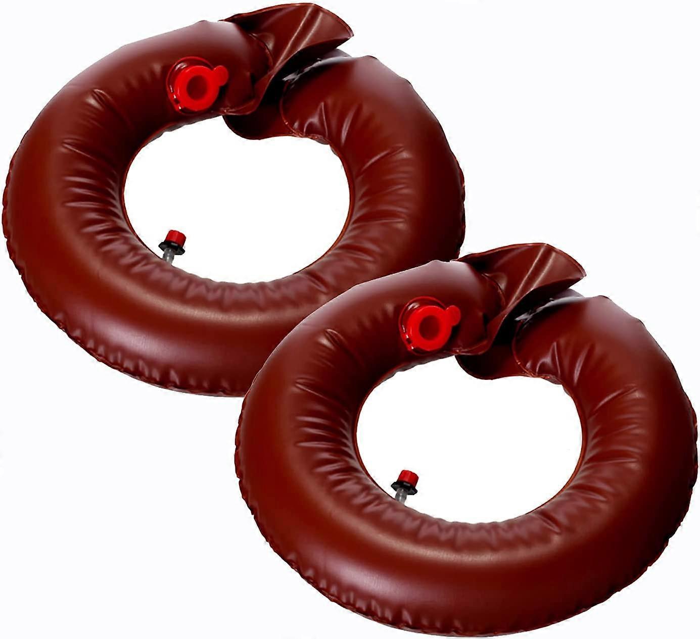 2PCS Tree Watering Bags,Slow-Release Tree Watering Ring,Watering Mat,Small Round Tree Watering Bag