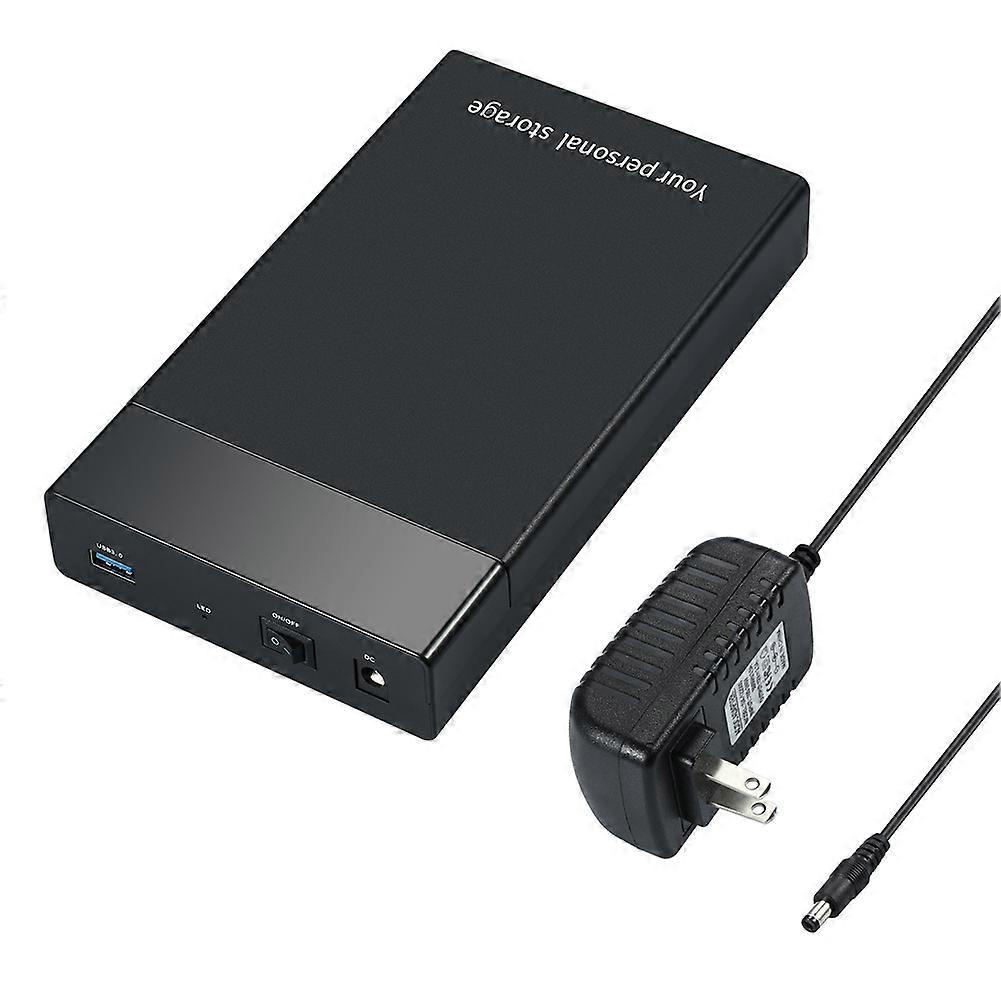 3.5 inch HDD Case USB 3.0 to SATA III External Hard Drive Enclosure USB3.0 Hard Disk Box Support 10TB 2.5 3.5 HD SSD Case